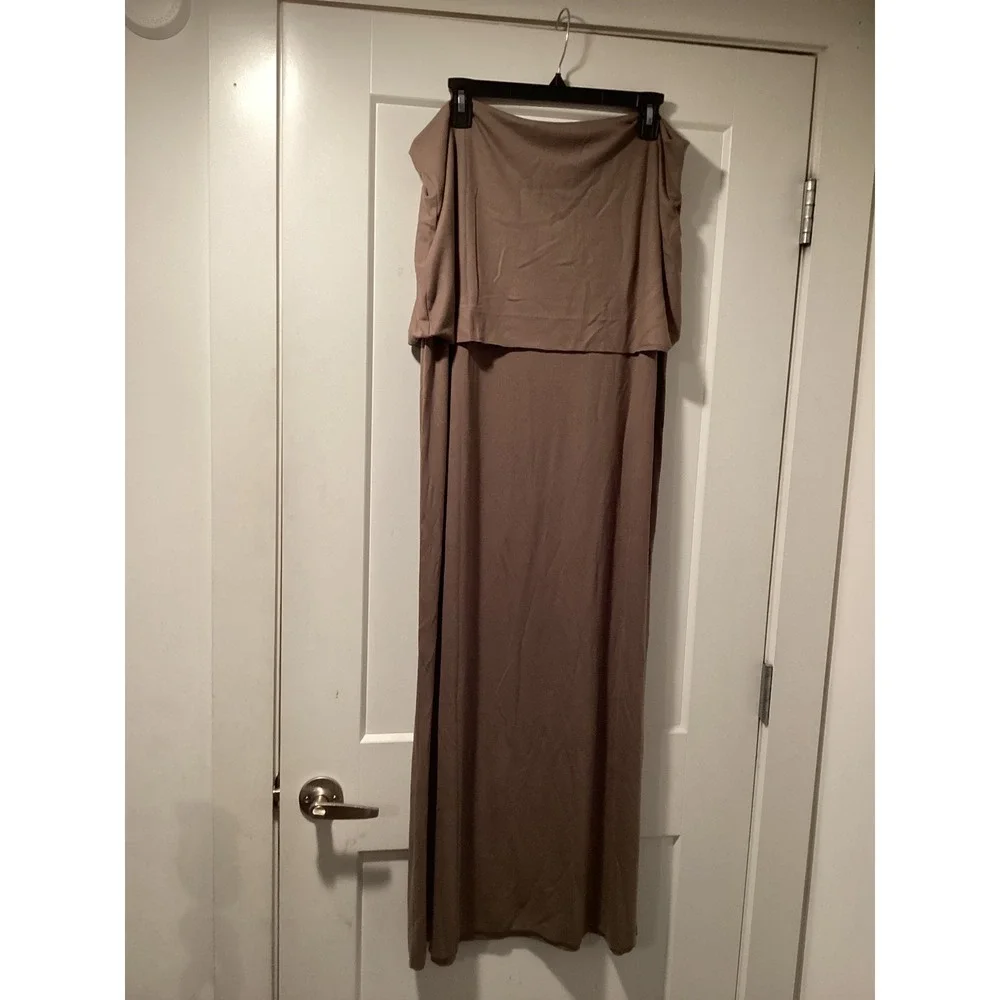 SKIMS Cloud Long Skirt Amethyst Brown Maxi Knit Skirt 3X SK-SKT-8415W
